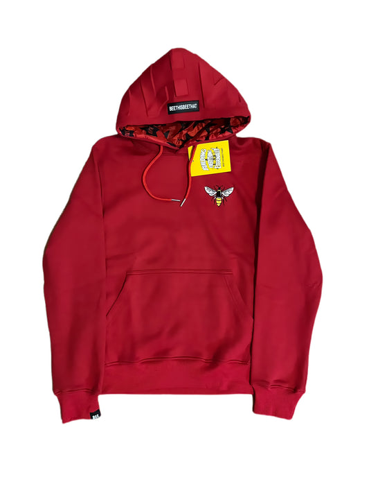 Red hoodie