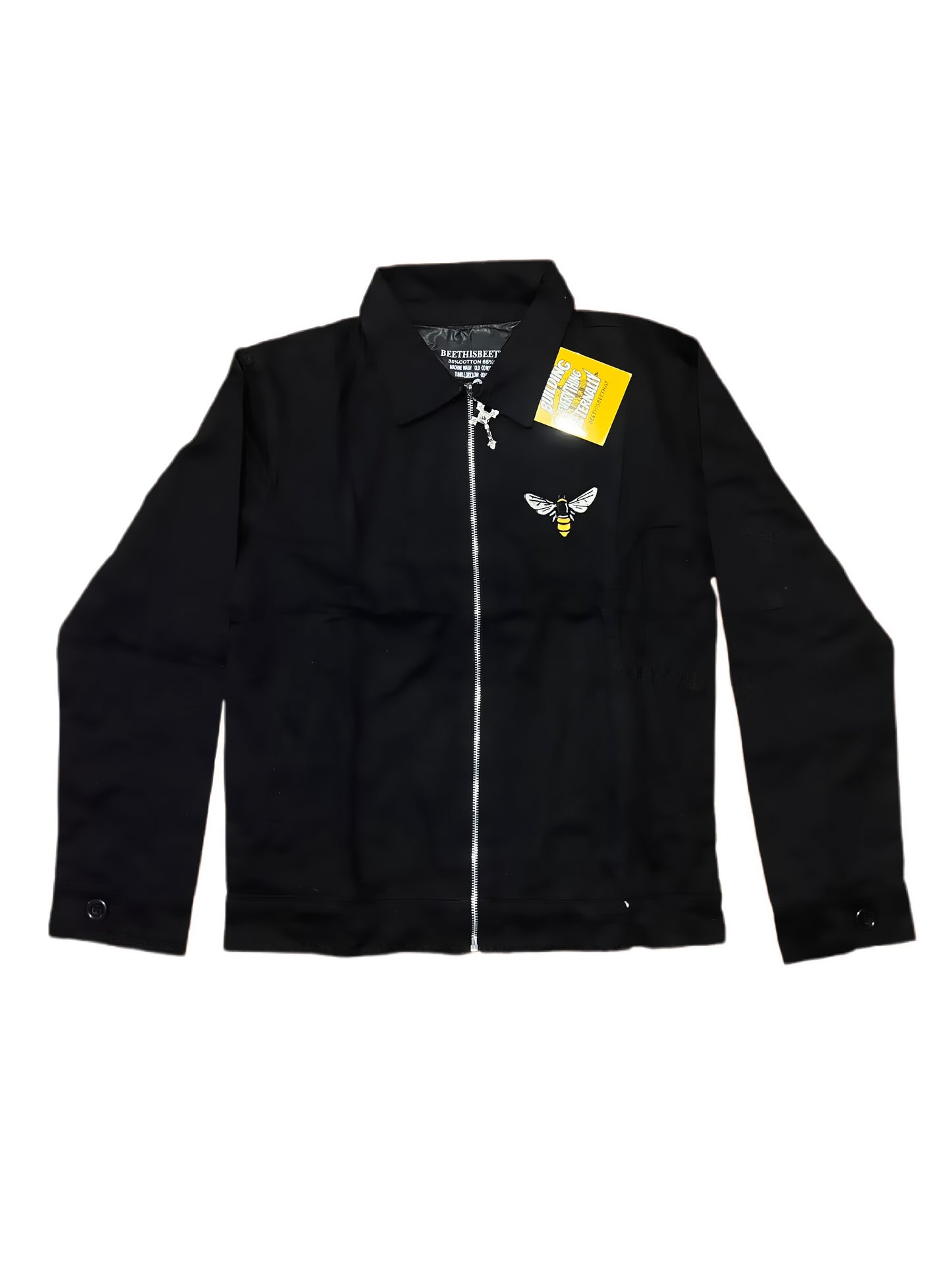 Black Denim Work Jacket